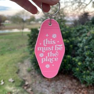 Vintage Motel Keychain